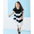 ケイト・スペード ニューヨーク キッズ(kate spade NEW YORK)のトドラー 切り替えティアードワンピース10