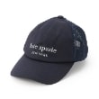 ケイト・スペード ニューヨーク キッズ(kate spade NEW YORK)のロゴメッシュキャップ ネイビー(094)