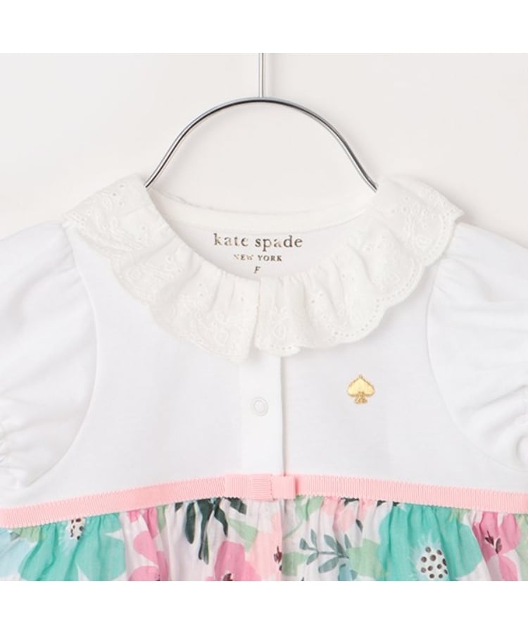 ケイト・スペード ニューヨーク キッズ(kate spade NEW YORK)のサマーフローラルショート2wayオール3
