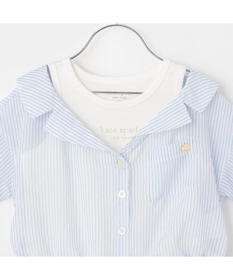 ケイト・スペード ニューヨーク キッズ(kate spade NEW YORK)のトドラー シアーシャツ&タンクトップセット3