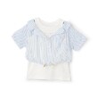 ケイト・スペード ニューヨーク キッズ(kate spade NEW YORK)のトドラー シアーシャツ&タンクトップセット サックスブルー(090)