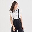ケイト・スペード ニューヨーク キッズ(kate spade NEW YORK)のガールズ ピンタックフリルブラウス オフホワイト(003)