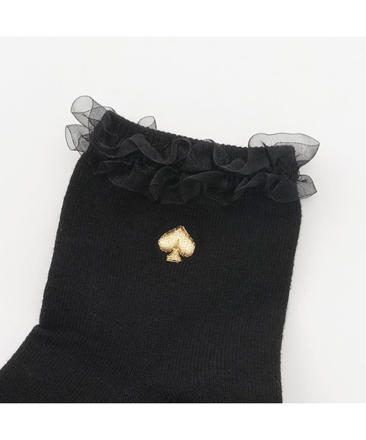 ケイト・スペード ニューヨーク キッズ(kate spade NEW YORK)のオーガンジーラッフルソックス1