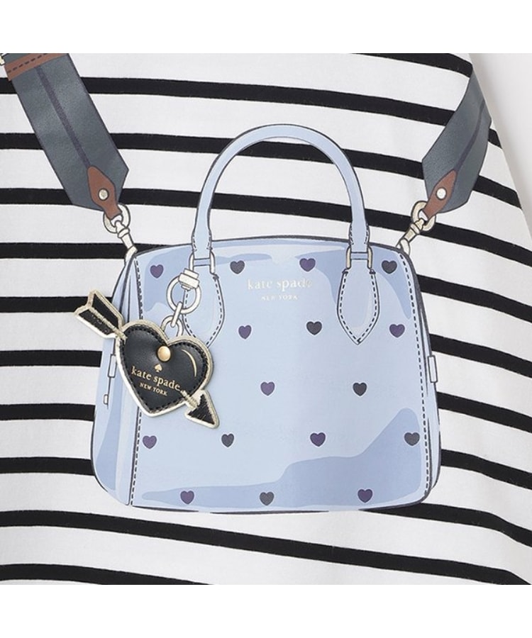 ケイト・スペード ニューヨーク キッズ(kate spade NEW YORK)のトドラー トロンプルイユハートバッグワンピース4