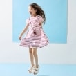 ケイト・スペード ニューヨーク キッズ(kate spade NEW YORK)のトドラー トロンプルイユハートバッグワンピース ピンク(072)