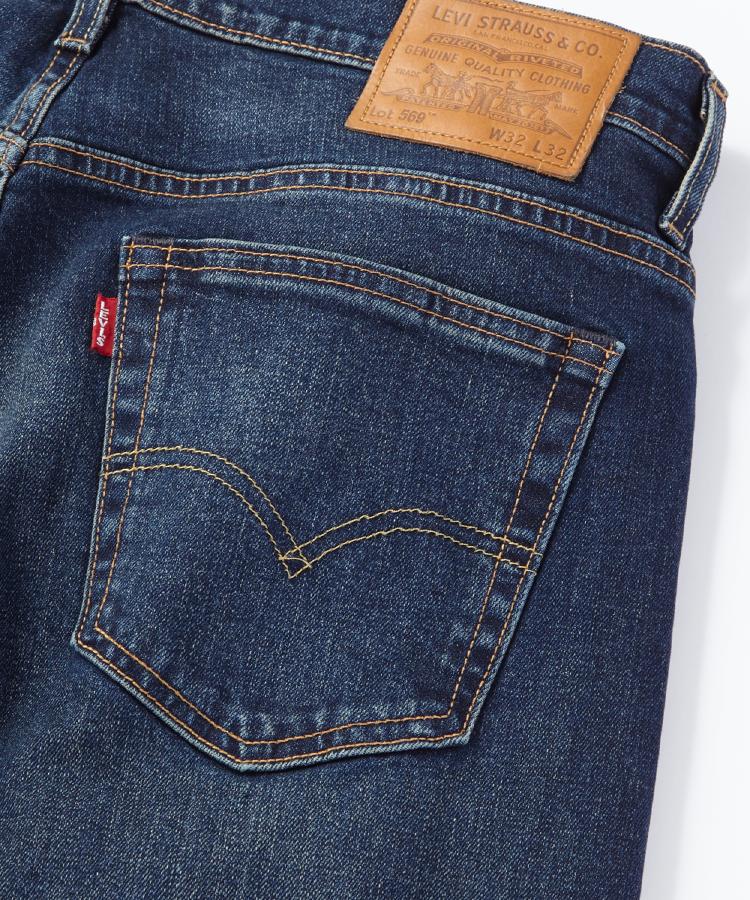 ライトオン(Right-on)のLevi's(リーバイス)「569」デニムパンツ ルーズストレート6