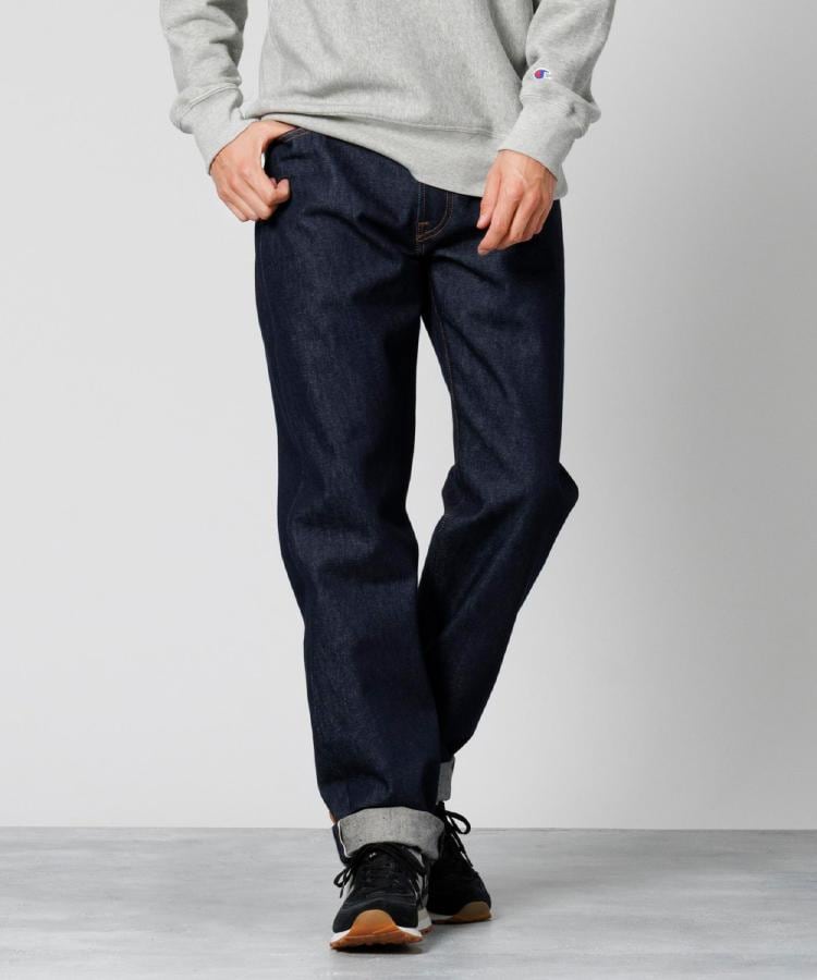 ライトオン(Right-on)のLevi's(リーバイス)「MADE IN THE USA」「551Z」セルビッジデニム オーセンティックルーズストレート ノンウォッシュ(0009)