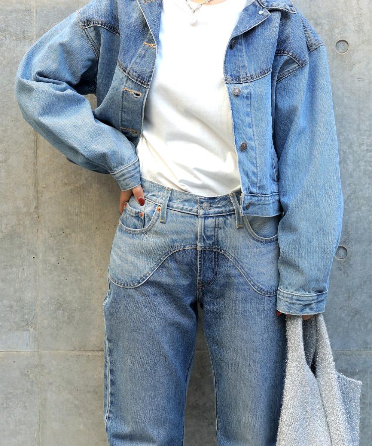 ライトオン(Right-on)のLevi's(リーバイス)「501 90Sウエスタン」レギュラーストレート ダークインディゴブルー(0005)