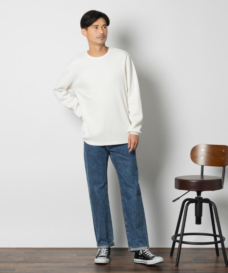 ライトオン(Right-on)のLevi's(リーバイス)「505」セルビッジデニムパンツ ストレート3