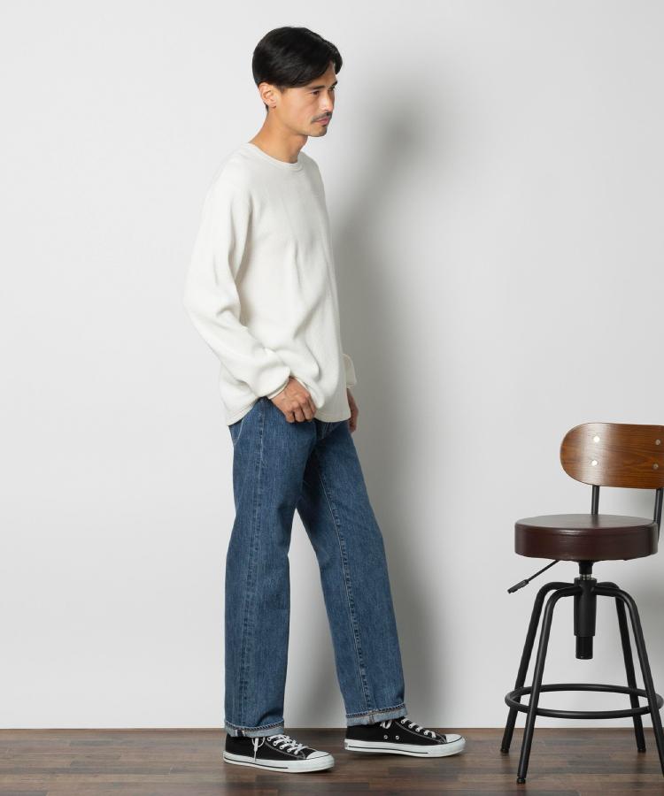 ライトオン(Right-on)のLevi's(リーバイス)「505」セルビッジデニムパンツ ストレート4