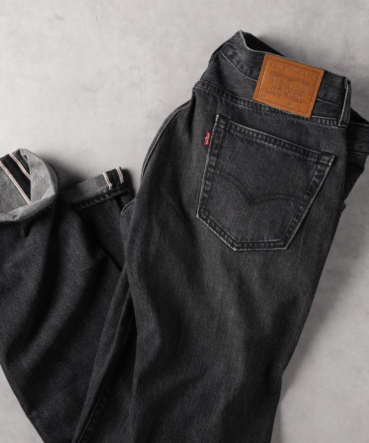 ライトオン(Right-on)のLevi's(リーバイス)「505」セルビッジデニムパンツ ストレート1