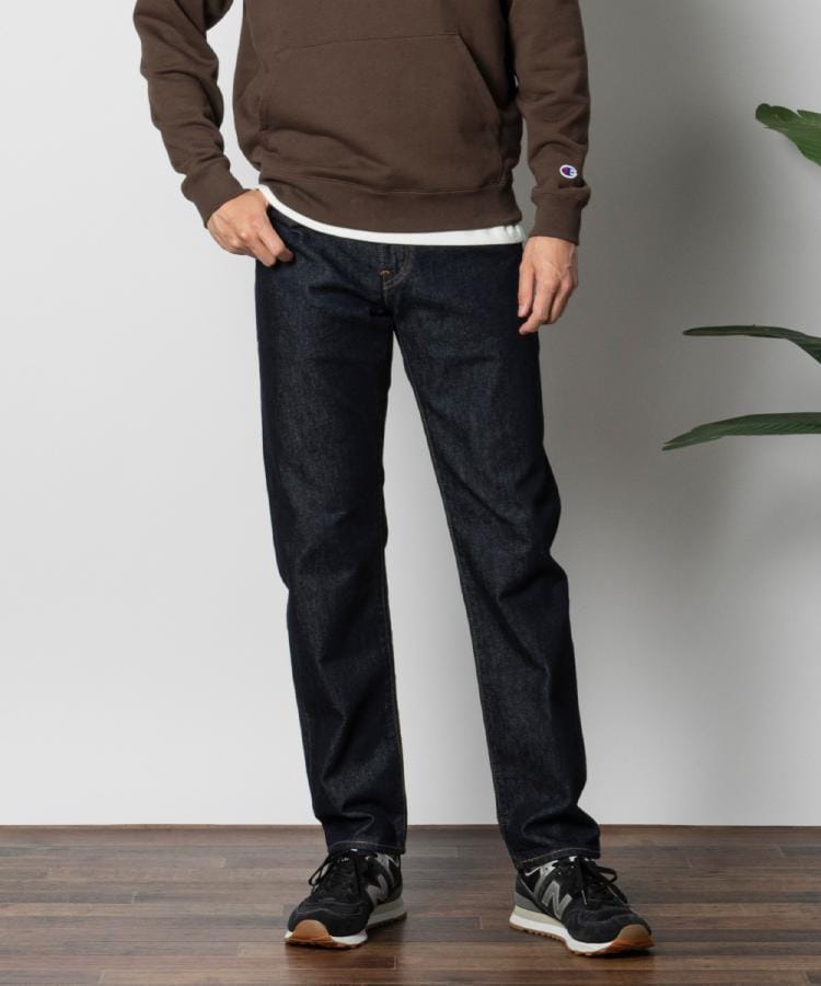 ライトオン(Right-on)のLevi's(リーバイス)「Flex」「502」デニムパンツ テーパード ダークインディゴブルー(0007)