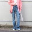 ライトオン(Right-on)のLevi's(リーバイス)ハイライズフレア ダークインディゴブルー(0005)