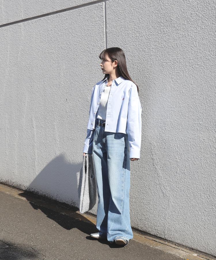 ライトオン(Right-on)のLevi's(リーバイス)「RIBCAGE」ワイドレッグ4