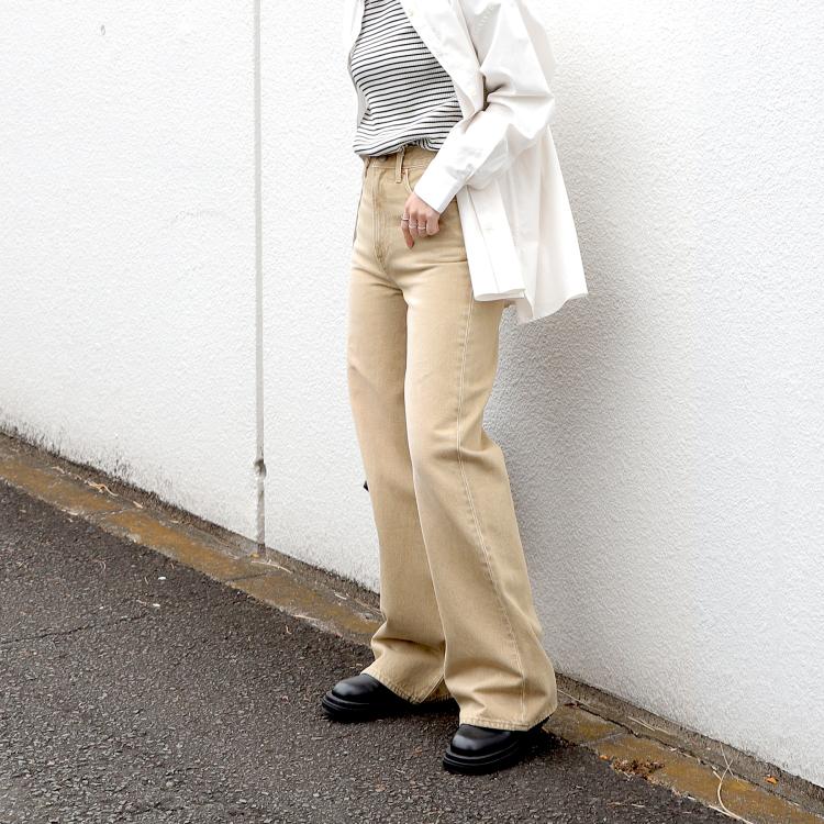 ライトオン(Right-on)のLevi's(リーバイス)「RIB CAGE」ワイドレッグ フルレングスパンツ