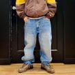 ライトオン(Right-on)のLevi's(リーバイス)「WORKWEAR」「568」ルーズストレート ダークインディゴブルー(0005)