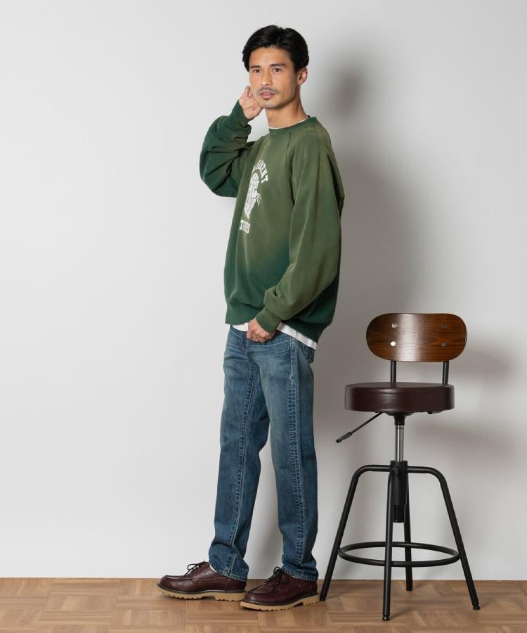 ライトオン(Right-on)のEDWIN(エドウィン)「503」テーパードデニムパンツ4