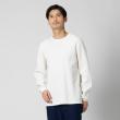 ライトオン(Right-on)のBACK NUMBER(バックナンバー)【S〜2XL展開】ワッフルクルー長袖Tシャツ ホワイト(0090)