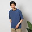 ライトオン(Right-on)のBACK NUMBER(バックナンバー)【速乾】クルーネック半袖Ｔシャツ ブルー(1915)