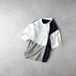 ライトオン(Right-on)のBACK NUMBER(バックナンバー)3色切替Ｔシャツ ホワイト(0090)