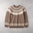 ライトオン(Right-on)のBACK NUMBER(バックナンバー)「BritishWool」求心柄クルーネックニット5