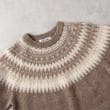 ライトオン(Right-on)のBACK NUMBER(バックナンバー)「BritishWool」求心柄クルーネックニット9