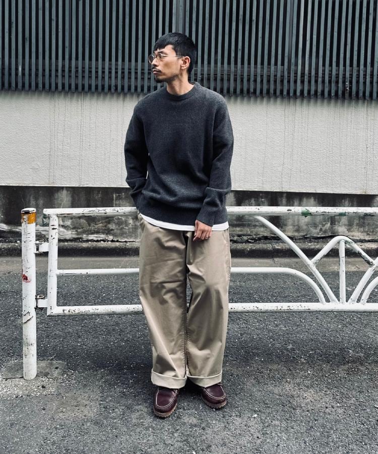 ライトオン(Right-on)のBACK NUMBER(バックナンバー)ウールライククルーニット3