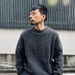 ライトオン(Right-on)のBACK NUMBER(バックナンバー)ウールライククルーニット ダークグレー(0097)