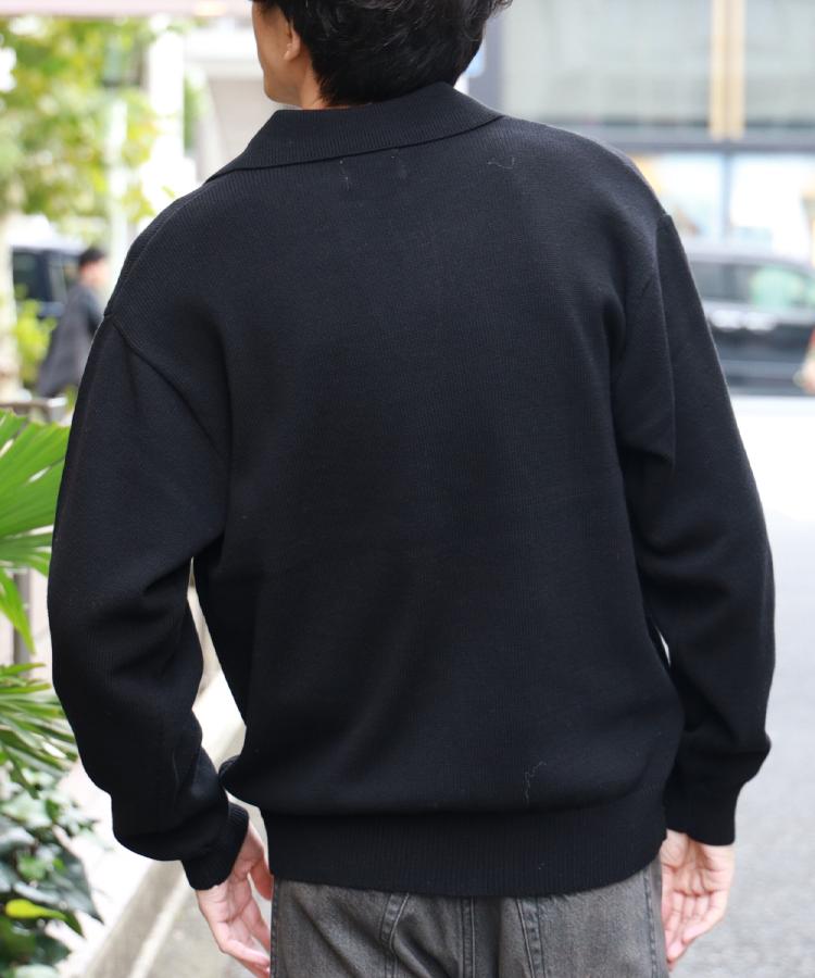 BACK NUMBER(バックナンバー)スキッパーコットンニット(ニット BACK NUMBER(バックナンバー)スキッパーコットンニット(ニット