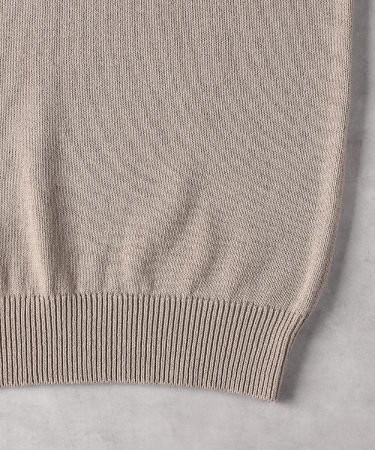 BACK NUMBER(バックナンバー)スキッパーコットンニット(ニット BACK NUMBER(バックナンバー)スキッパーコットンニット(ニット