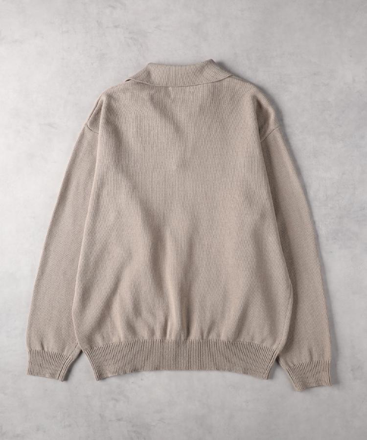 BACK NUMBER(バックナンバー)スキッパーコットンニット(ニット BACK NUMBER(バックナンバー)スキッパーコットンニット(ニット