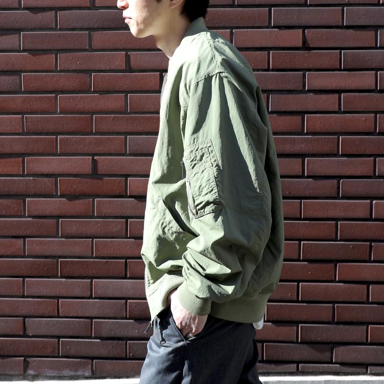 ライトオン(Right-on)のBACK NUMBER(バックナンバー)ライトMA-1ジャケット ミリタリージャケット