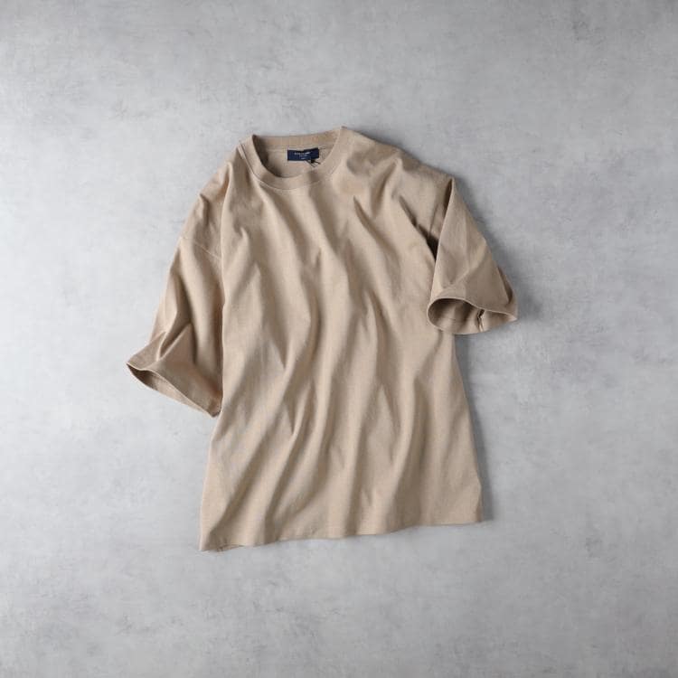ライトオン(Right-on)のBACK NUMBER(バックナンバー)シルケット加工半袖Ｔシャツ Ｔシャツ