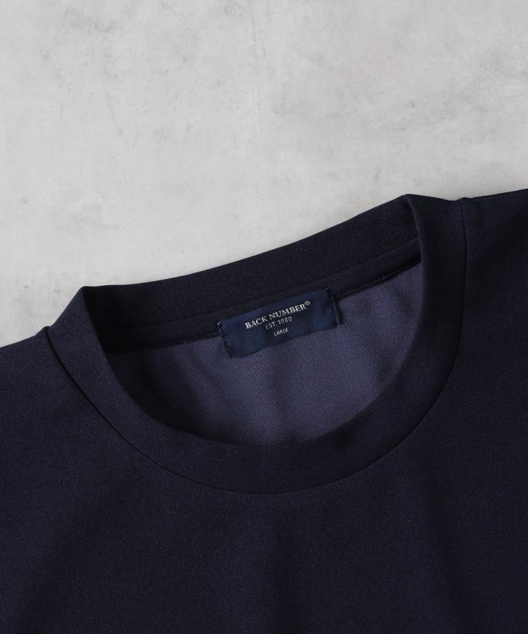 ライトオン(Right-on)のBACK NUMBER(バックナンバー)ジョーゼット斜め切替えデザインTシャツ7