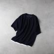 ライトオン(Right-on)のBACK NUMBER(バックナンバー)ジョーゼットフェイクレイヤードTシャツ ネイビー(0019)