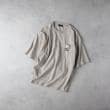 ライトオン(Right-on)のBACK NUMBER(バックナンバー)ワッペンロゴポケットＴシャツ ライトベージュ(0073)