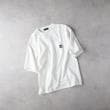 ライトオン(Right-on)のBACK NUMBER(バックナンバー)ワッペンロゴポケットＴシャツ ホワイト(0090)