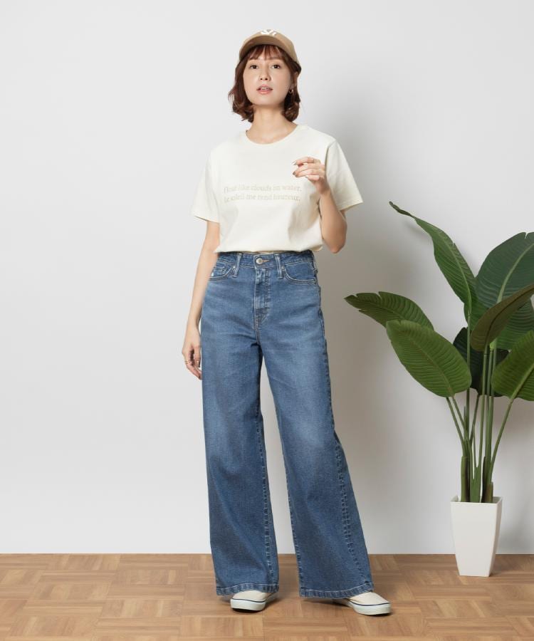ライトオン(Right-on)のSOMETHING(サムシング)「LISA」ワイドパンツ2