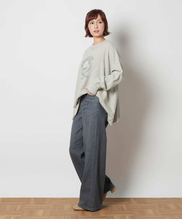 ライトオン(Right-on)のSOMETHING(サムシング)「LISA」ワイドパンツ4