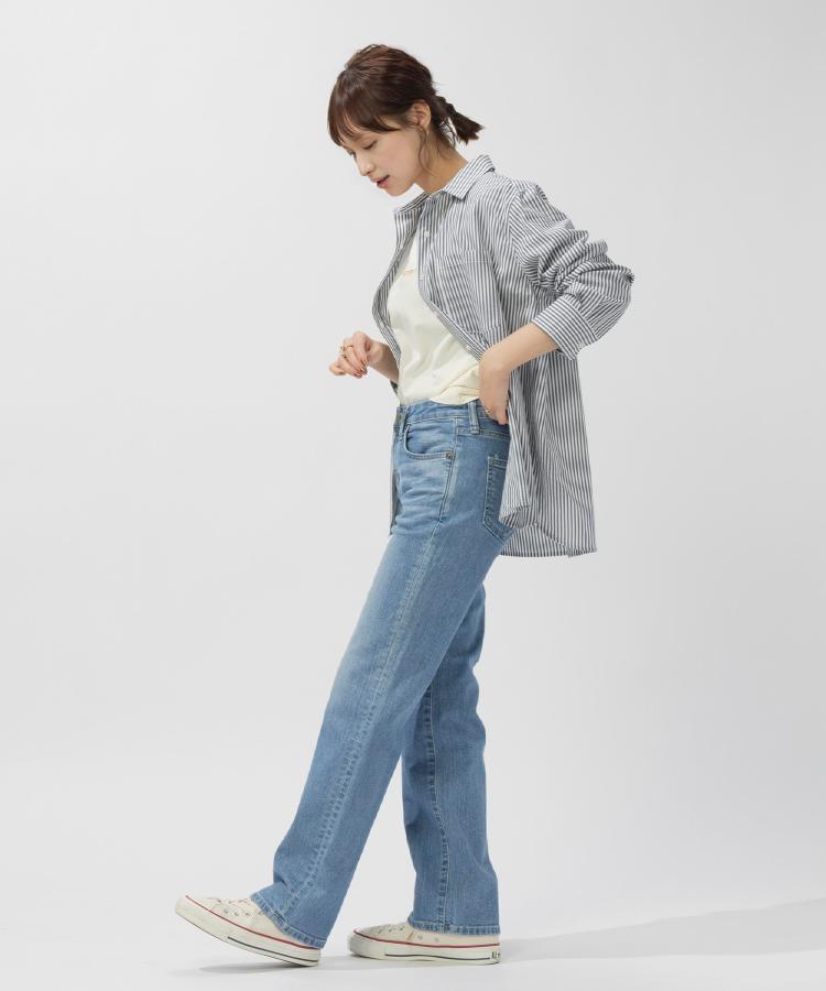 ライトオン(Right-on)のSOMETHING(サムシング)「ELSA」スタンダードストレートパンツ3
