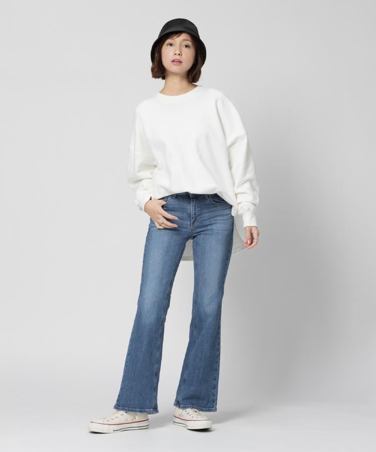 SOMETHING(サムシング)「LISA」フレアパンツ（デニムパンツ