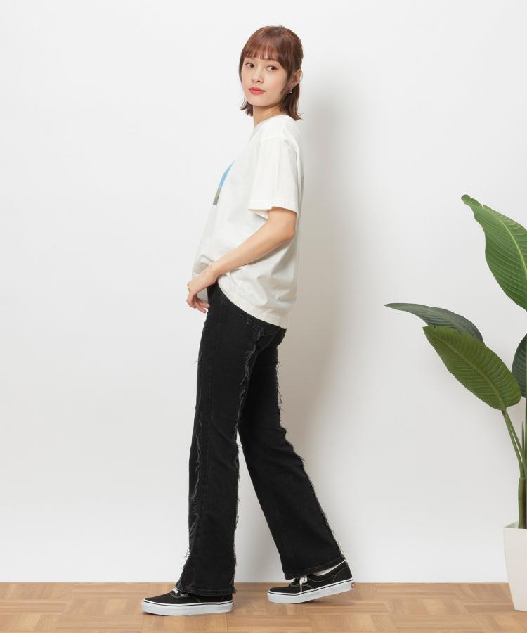 ライトオン(Right-on)のSOMETHING(サムシング)「LISA」フレアパンツ4