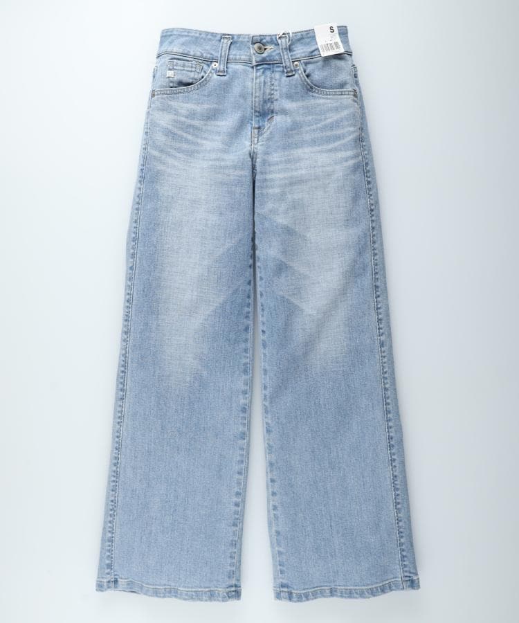 SOMETHING(サムシング)「LISA」セミワイドパンツ(デニムパンツ SOMETHING(サムシング)「LISA」セミワイドパンツ(デニムパンツ