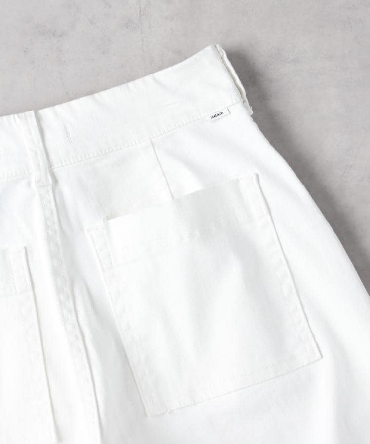 ライトオン(Right-on)のSOMETHING(サムシング)「SUMMER COOL」 涼しいワイドベーカーデニムパンツ5