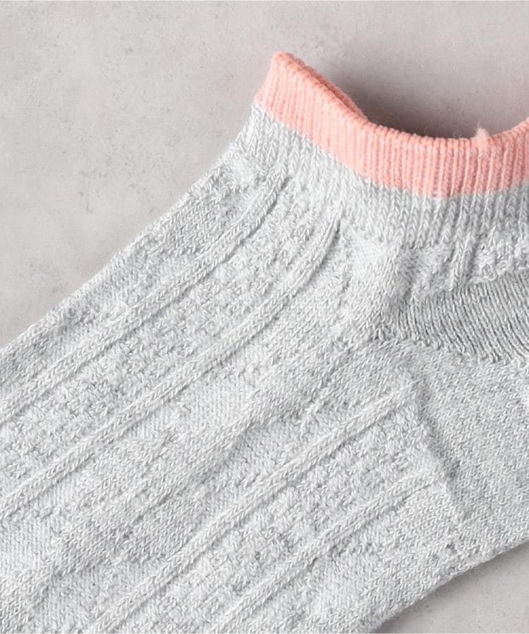 ライトオン(Right-on)のBASIC SOCKS(ベーシックソックス)リンクス編みソックス1