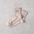 ライトオン(Right-on)のBASIC SOCKS(ベーシックソックス)ロゴ刺繍ソックス5