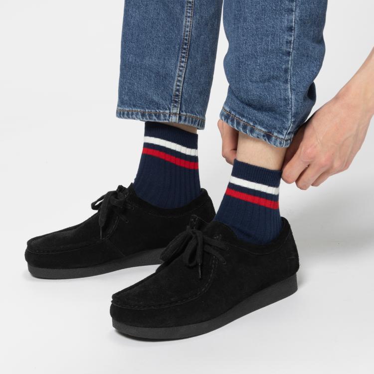 ライトオン(Right-on)のBASIC SOCKS(ベーシックソックス)2本ラインリブソックス ソックス