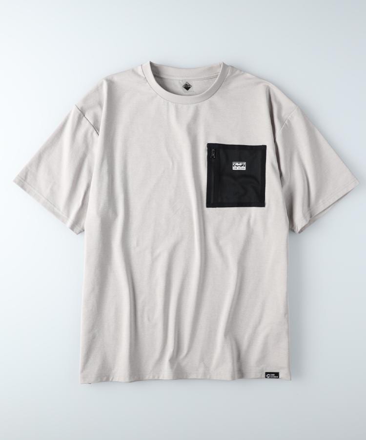 ライトオン(Right-on)のCAMP7(キャンプ7)【水陸両用】ポケット付き半袖Tシャツ13