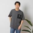 ライトオン(Right-on)のCAMP7(キャンプ7)【水陸両用】ポケット付き半袖Tシャツ ダークグレー(0097)