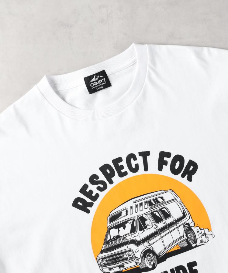 ライトオン(Right-on)のCAMP7(キャンプ7)グラフィックプリントＴシャツ7